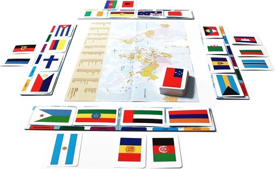 Puur Collega Computerspelletjes spelen Vlaggen van de wereld - Educatief spel | Games | bol.com