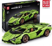 Mould King 13057 - Lamborghini Sian Bouwpakket - Technic Lamborghini Sian - Power Functies - 3819 Onderdelen - Originele Doos