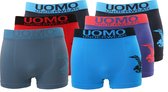 Uomo - Naadloze Boxershorts - Multi blue - 12 Pack - Maat M/L