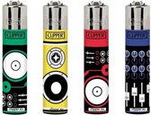 Clipper Aansteker - 4 DJ's - 4 stuks