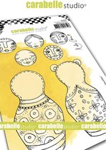 Carabelle Studio Cling stamp - A6 build a baboushka