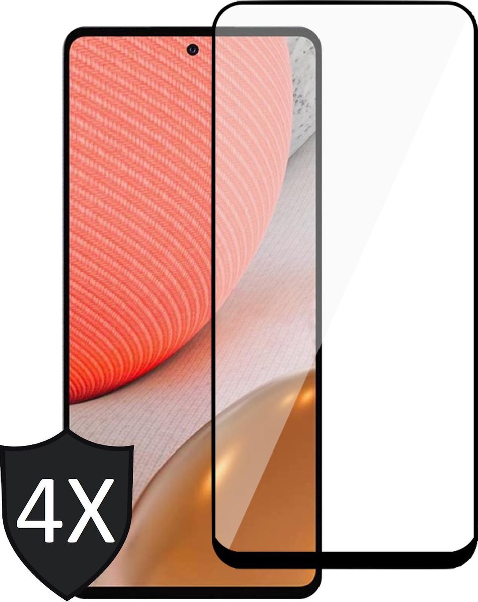 Screenprotector geschikt voor Samsung A72 - 4x FullGuard Screen Protector