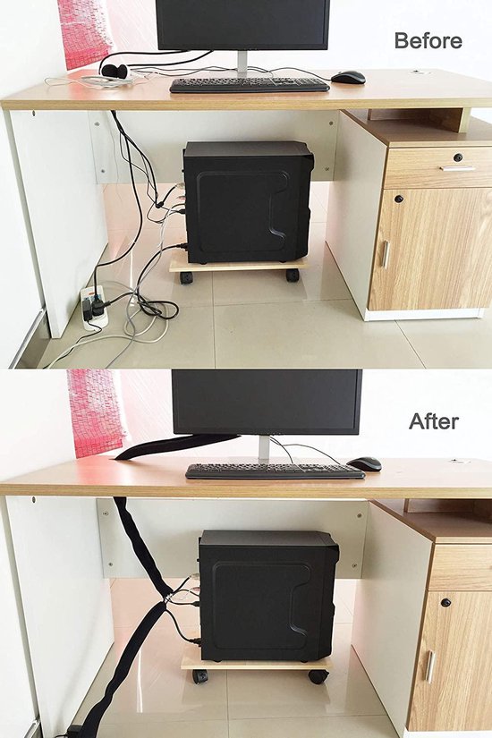 Cut Table Plastic Cord Organizer Flexible Kabel Wickel Abdeckung Draht Hider Für