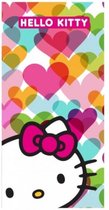 Hello Kitty Handdoek | Strandhanddoek | Zwembad | Strand | Badkamer | Quick Dry Microvezel | 70 x 140 cm