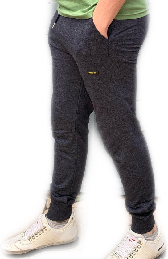 Pantalon de jogging homme Embrator bleu chiné taille XXL