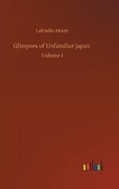 Boek "Glimpses of Unfamiliar Japan" Volume 1, door Lafcadio Hearn, met Outlook logo.