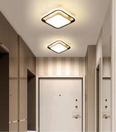 Uniclamps Plafondlamp Zwart/Wit - Gangpad Lamp - Moderne Lamp - Plafondverlichting Slaapkamer - Woondecoratie - Plafoniere