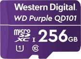 Western Digital WDD256G1P0C WD Purple 256GB microSD geheugenkaart voor bewakingscamera's