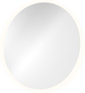 Bewonen Round Spiegel rond - met indirecte LED verlichting rondom- 120x120cm