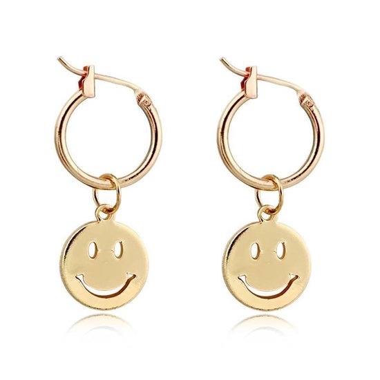 Bukuri Jewelry - Smiley Glimlach Gezicht Hanger Oorringen - Oorhangers -  Oorbellen... | bol.com