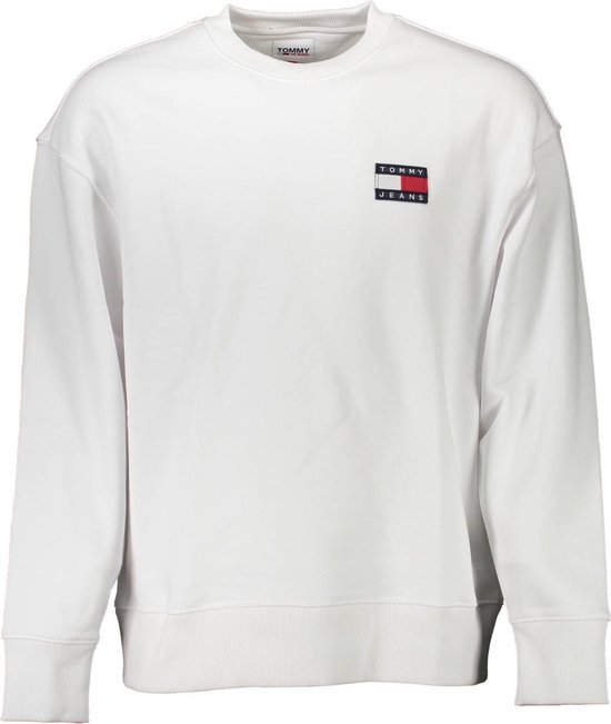 Tommy Hilfiger Trui - Sweater - Wit - Maat M - Heren - Tommy Jeans | bol