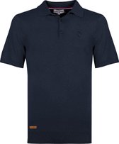 Heren Polo Zoutelande - Denim Blauw