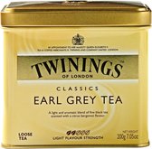 Earl Grey Thee blikje Twinings Tea 200 gram | Losse Thee