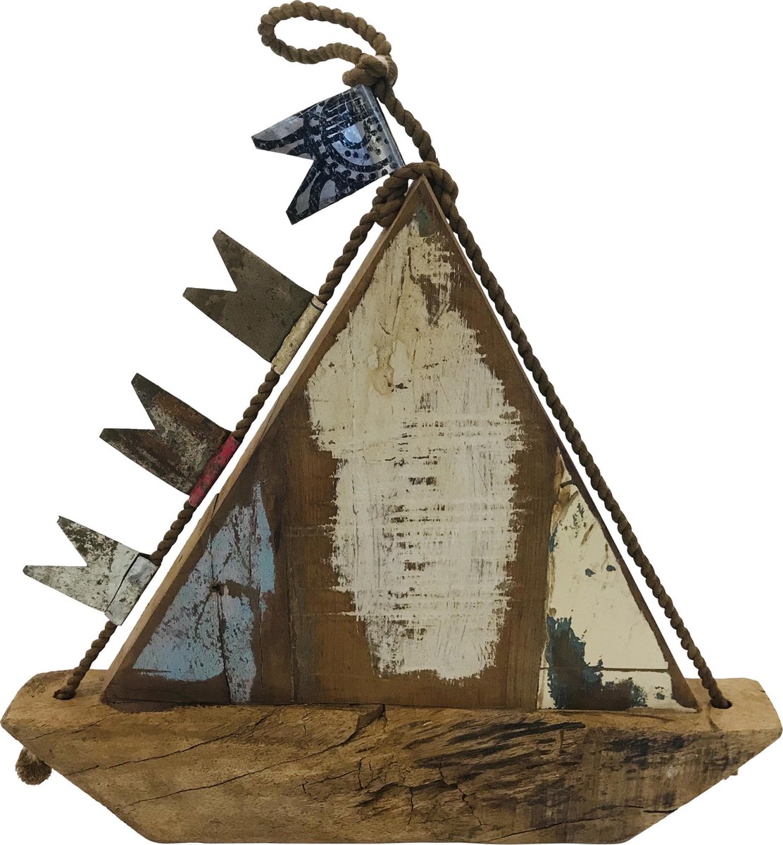 boat old wood | 36x6x31 | mix colour