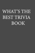 What's the Best Trivia Book