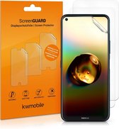 kwmobile 3x screenprotector voor Nokia 8.3 - beschermende folie voor smartphone