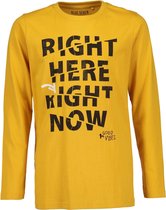 Blue Seven - Longsleeve jongens - Okergeel - Maat 140