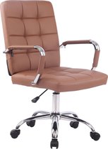 Bureaustoel - Desk Chair - Kunstleer - Bruin