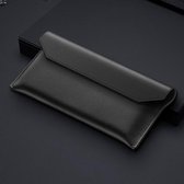 Voor Huawei Mate Xs envelop lederen horizontale flip case (zwart)