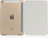 Pure Color Merge horizontale lederen flip-hoes voor iPad Mini (2019) / iPad Mini 4, met houder (grijs)