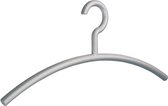 [Set van 5] Moderne massief zilveren kunststof design hangers / kledinghangers / garderobehangers / jashangers