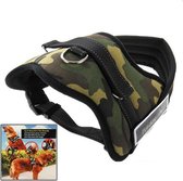 Soft Thicken Pet Chest Bretels Dog Trekkabel, Maat: S (35-50cm) (Legergroen)