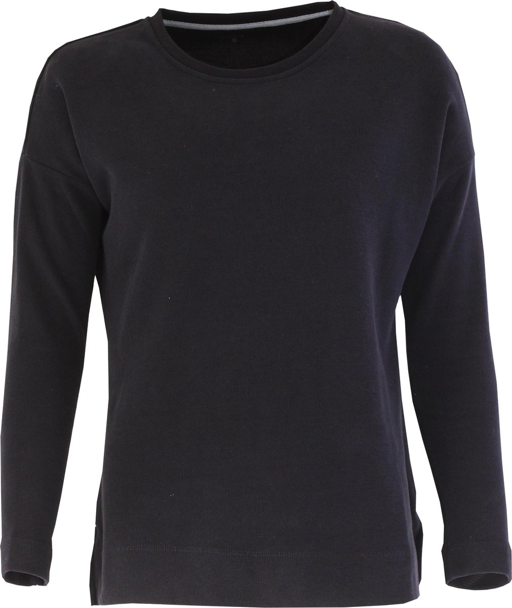 MOOI! Company - Dames sweater - Comfortabele Trui - Manon losvallend model - Kleur Navy - XL