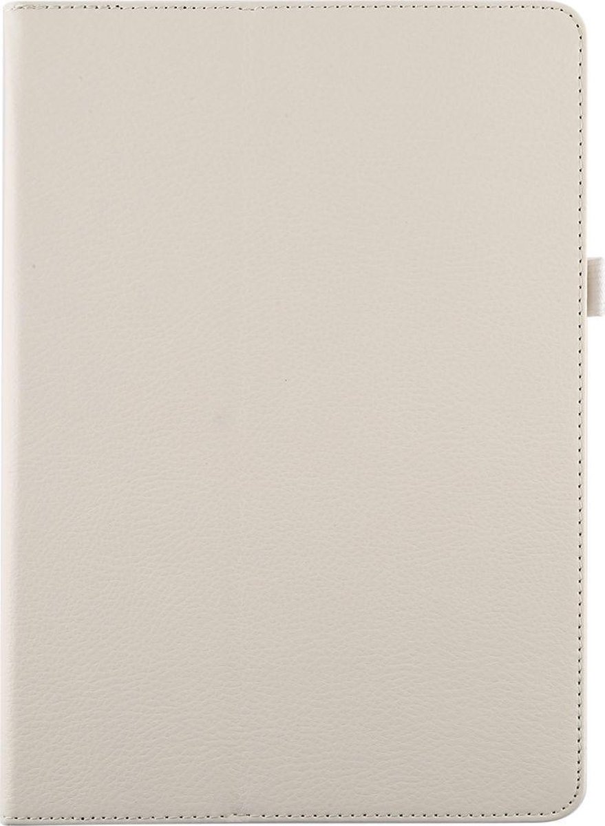 Mobigear Tablethoes geschikt voor Apple iPad 9 (2021) Hoes | Mobigear Classic Bookcase + Stylus Houder - Wit