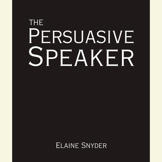 The Persuasive Speaker - cover