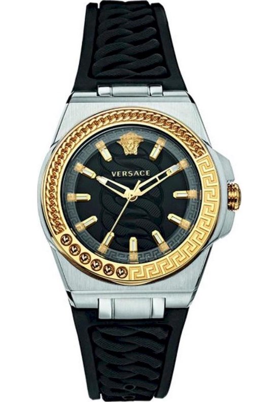 Versace VEHD00120 Chain Reaction dames horloge 40 mm | bol.com