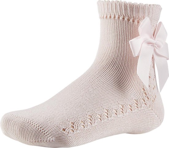 iN ControL 883-2pack jacquard-doublebow socks OFFWHITE 19/22