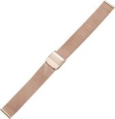 CAGARNY Simple Fashion Watches Band Metalen horlogeband, breedte: 14 mm (goud)