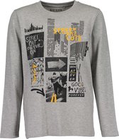 Blue Seven - Longsleeve jongens - Grijs - Maat 176