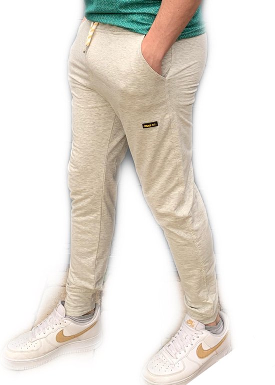 Pantalon de jogging homme Embrator gris clair chiné taille XL