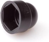 Capuchon pour boulon M10 plastique noir (6 pièces)