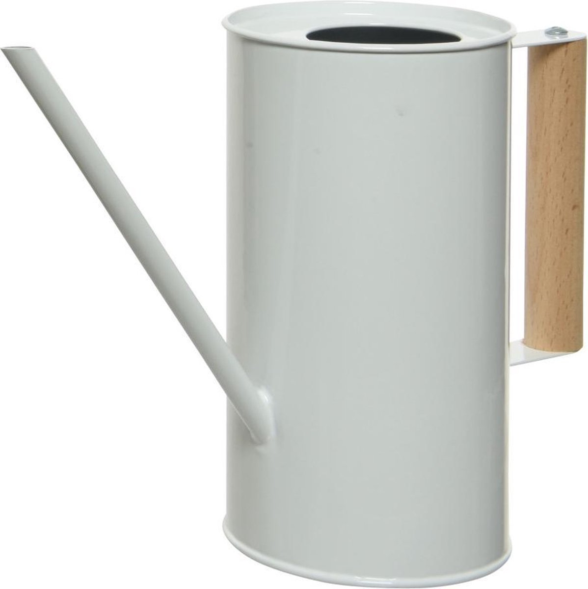 Decoris gieter - voor binnen/buiten - ivoor wit - zink - 1,3 liter