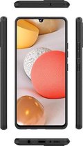 ZKl Telecom Telefoonhoesje - Back Cover - Geschikt Voor Samsung Galaxy A42 - Zwart