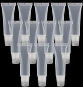 10 stuks Lege squeeze tubes 15ML - 10x lege lipgloss tube 15 ml - DIY Lipbalsem | BuySafe24/7