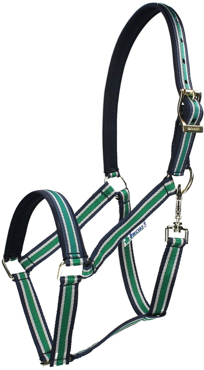 Bucas Halster Dublin Donkerblauw - extra Groot