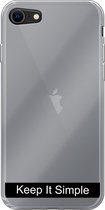 Apple iPhone SE (2020) - Smart cover - Transparant - Simple