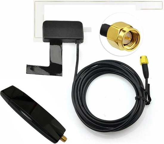 DAB+ USB adapter & antenne Geschikt voor Android auto radio | bol.com