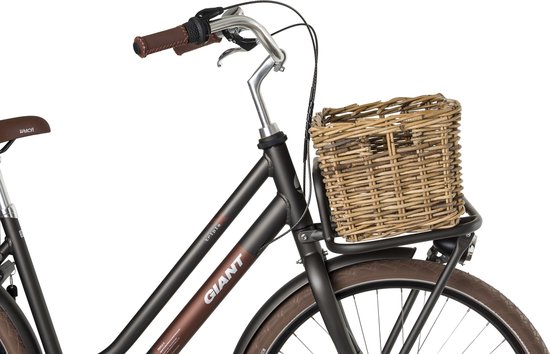 Fastrider Zeno Rotan Fietsmand - Bruin - 17L - Handgemaakt van FastRider — afbeelding 4