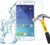 Screen Protector - Gehard Glas Anti Shock - Anti Fingerprint Coating - Transparant Gehard Glas Beschermer - Voor Samsung J7 2017