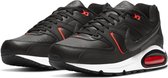 Nike Air Max Command Leather Sneakers Heren - Black/white/red - maat 49.5
