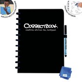 Correctbook Original A4 Ink Black - Gelinieerd - Uitwisbaar / Whiteboard Notitieboek