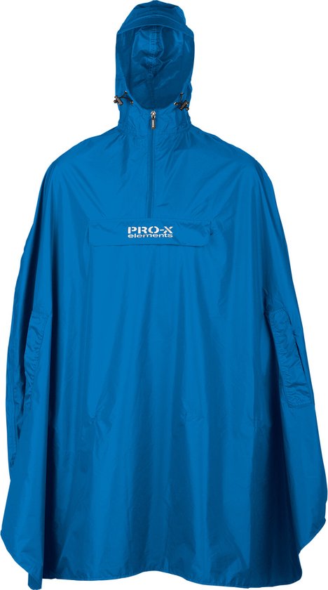 Pro-X Elements fietsponcho Pasofino – koningsblauw – XL/XXL