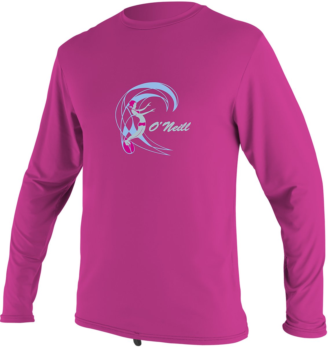 O’Neill UV-shirt voor meisjes met lange mouwen – -116cm Berry