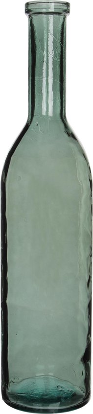 Décorations Mica - bouteille de verre rioja taille en cm: 75 x 18 gris