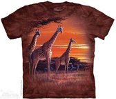 T-shirt Sundown Giraffe S