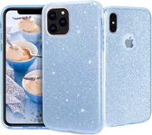 TF Cases | Samsung J7 2017 | Blauw | Silicone | Glitter | High Quality |